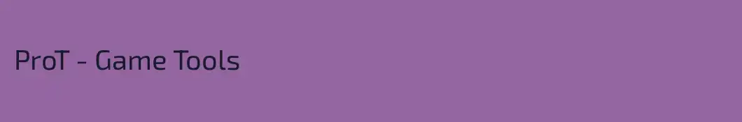 ProT - Game Tools